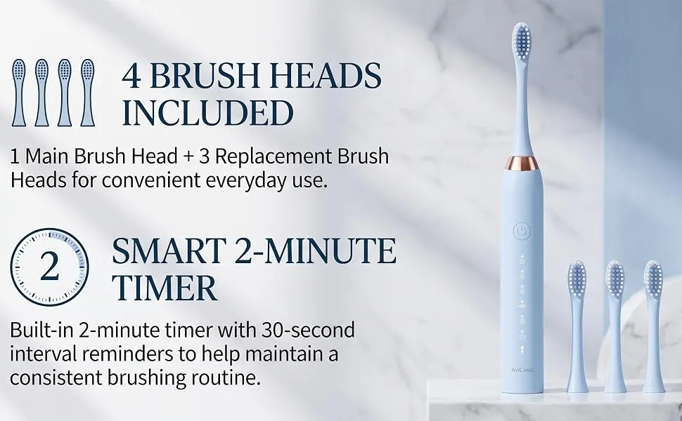 Soft bristle brush head