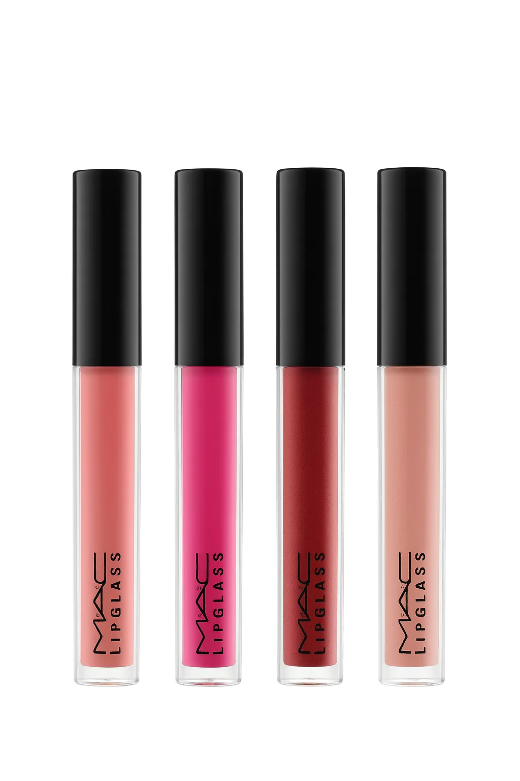 MAC Lipglass Set – High Shine Lip Gloss in Multiple Shades 4