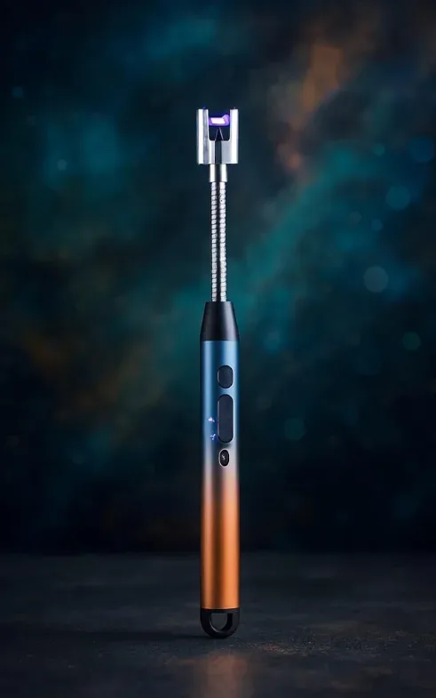 USB Rechargeable Electric Arc Lighter – Flexible Neck Windproof Flameless Lighter
