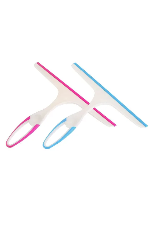 Multipurpose Silicone Wiper for Glass, Tiles, Mirrors – Pack of 2