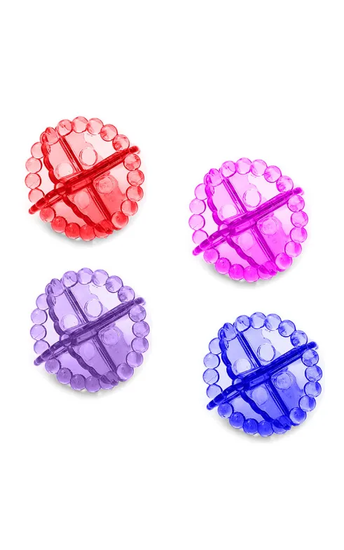 Washing Machine Laundry Balls – Reusable Dirt Remover & Fabric Softener Balls (Set of 3)